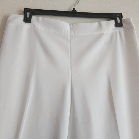 Zara Collection co-ord set Tie-belt blazer+pants white/ecru sz L NWT NO LOW BALL - Picture 9 of 11